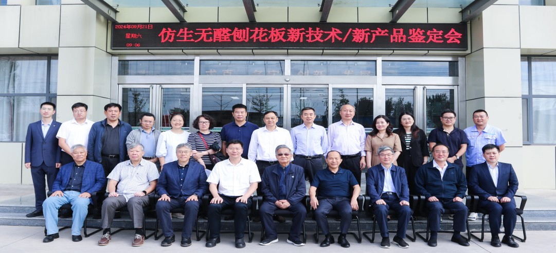 重磅！新港集團和東北林業(yè)大學共同研發(fā)的仿生無醛刨花板新技術/新產(chǎn)品通過4項“國際領先”水平鑒定!
